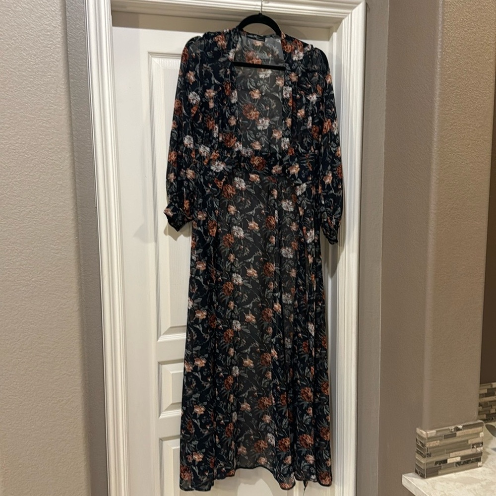 VICI, Long sleeve, long woman's sheer duster